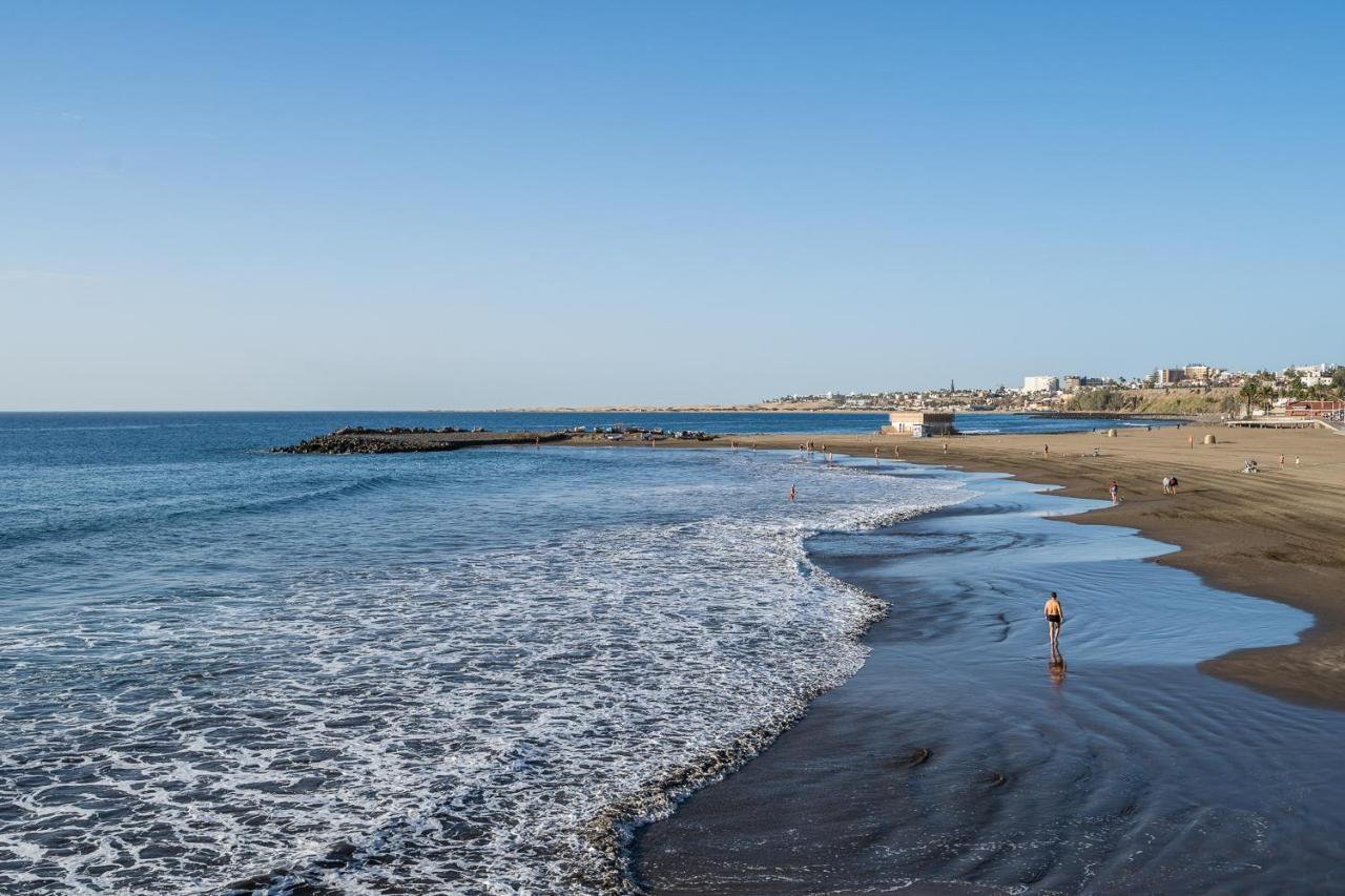 Bonito Bungalow Con Piscina Junto A La Playa San Bartolomé Екстериор снимка